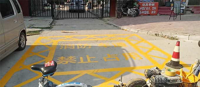 消防網(wǎng)格線